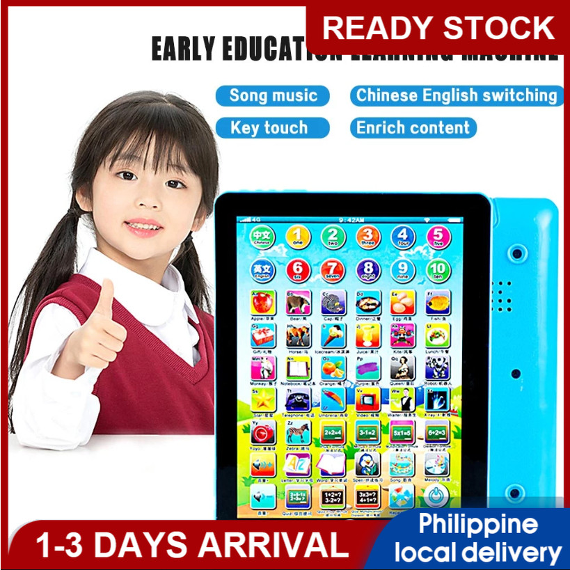 Kids Early Learn Tablet English Language Study Machine Language Book ...