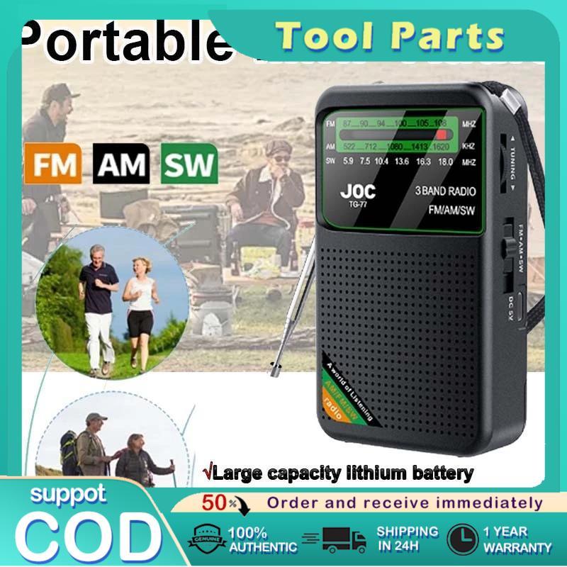 Portable Mini Full Band Radio Multifunctional FM AM SW Radio ...
