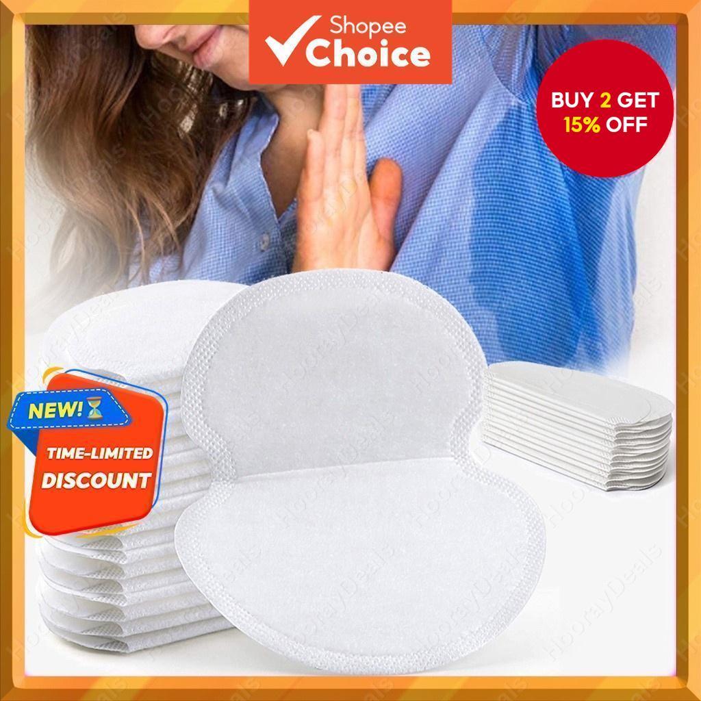 Bing Anti-Sweat Protective Gear, Underarm Sweat Absorbing Pads, 50 Pcs ...