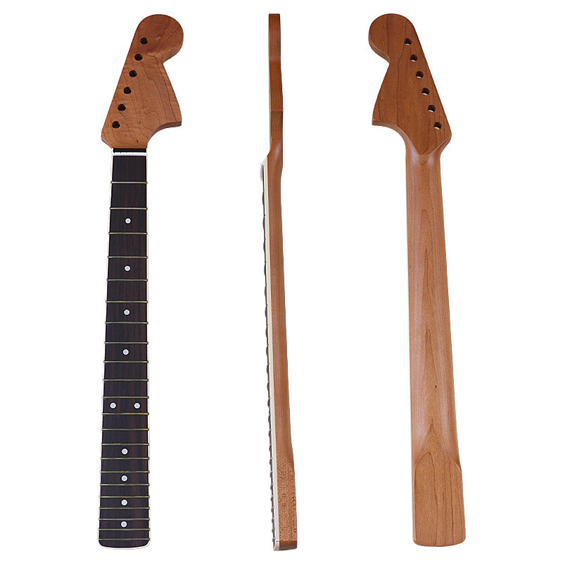 Electric guitar neck handle big head roasted maple 6 strings 22 fret ...