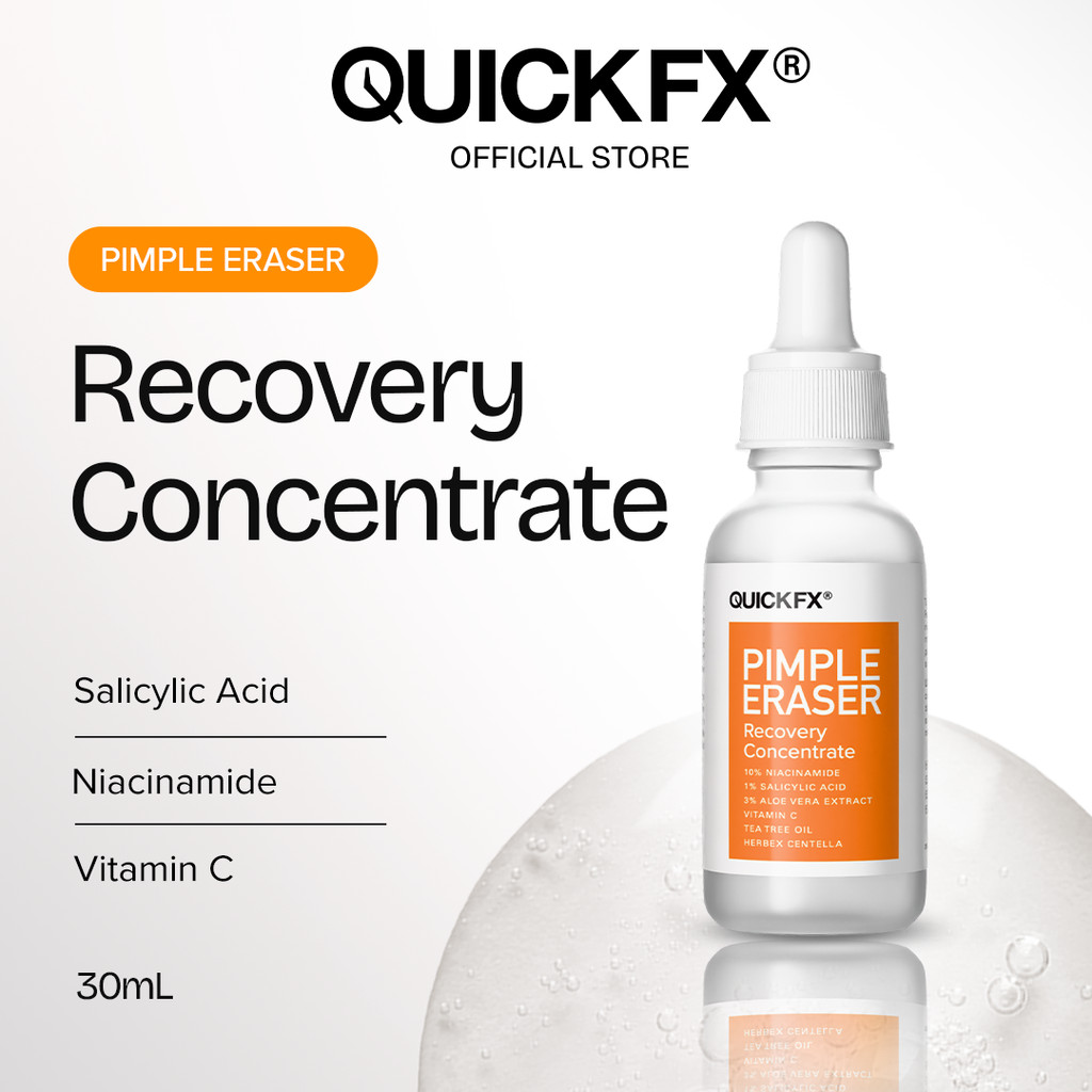 QUICKFX Pimple Eraser Recovery Concentrate Serum 30ml | Shopee Philippines