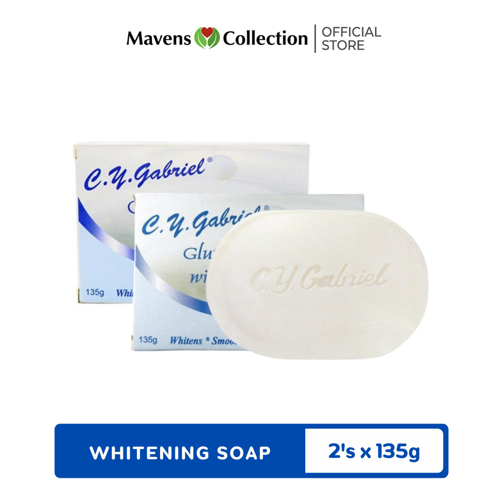 cy gabriel glutathione with milk PACK OF 2) C.Y. Gabriel Glutathione Soap with Milk Extract 135g