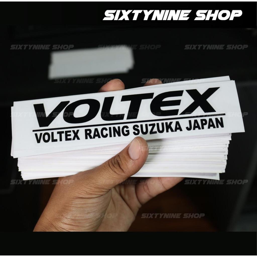 VOLTEX STICKER VoltexRacing VOLTEX VOLTEX RACING STICKER | Shopee ...