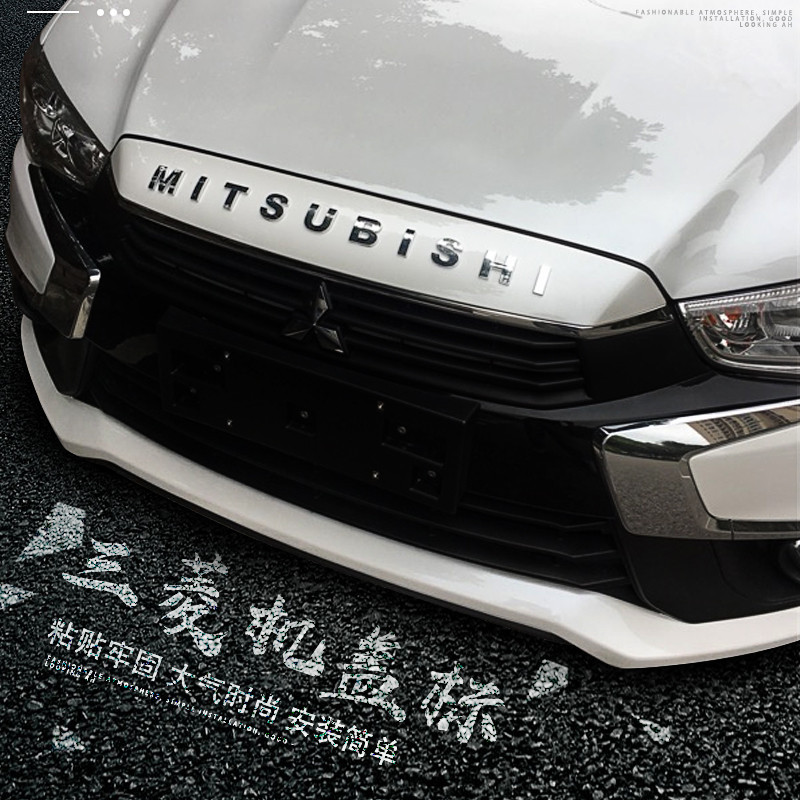 Mitsubishi Outlander LANCER ASX Eclipse Cross Lettering Letter Hood ...