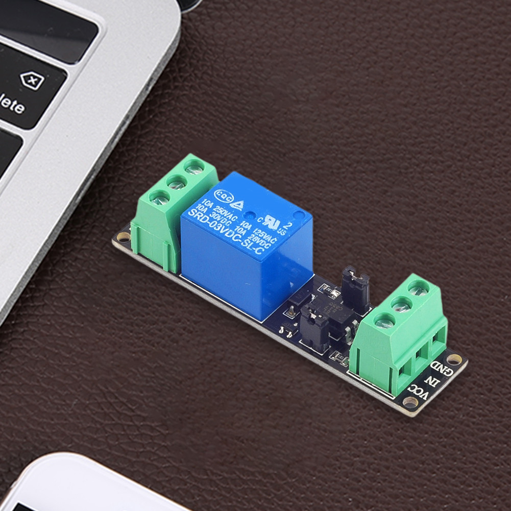 DC 3V/3.3V High Level Trigger Output Signal Indicator Relay Module ...