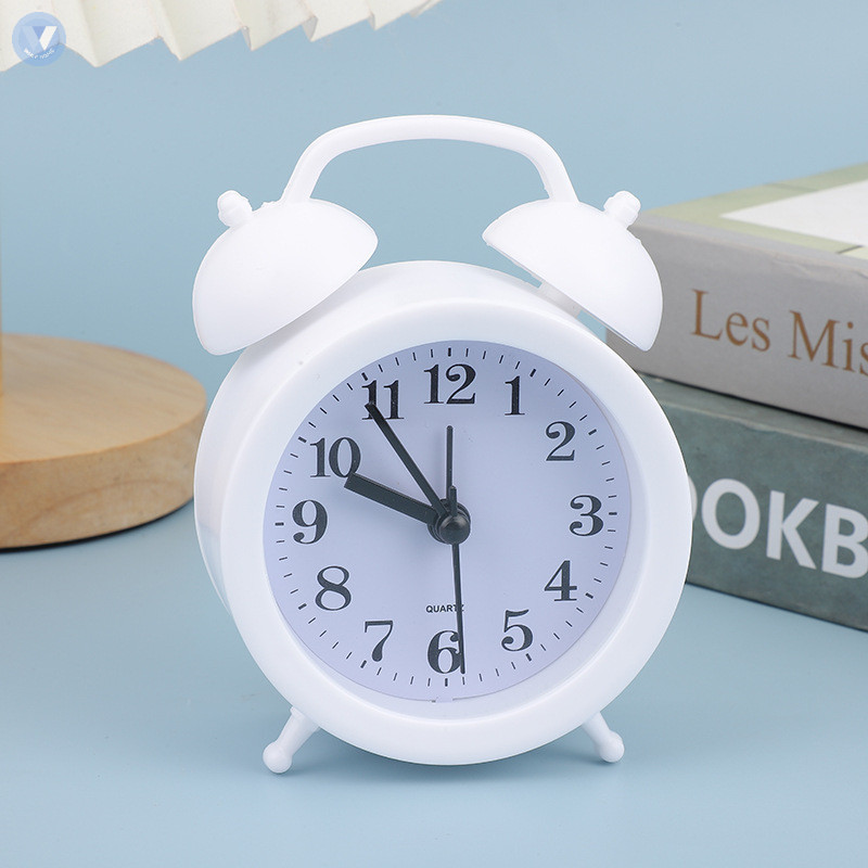 Silent Desktop Alarm Clock for Kids Durable Bedroom Living Room Bedside ...