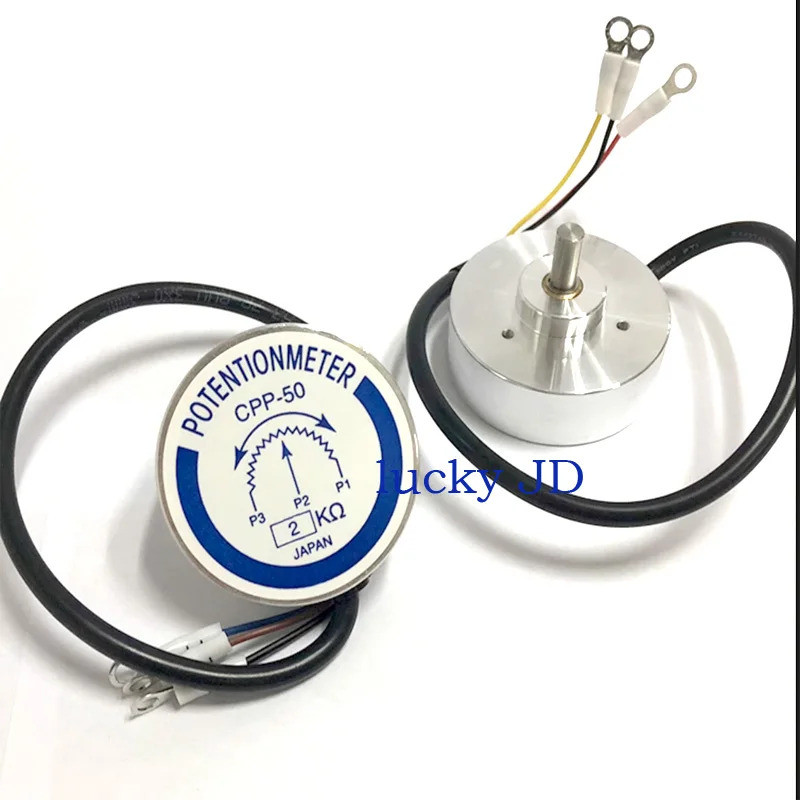1pcs NEW Precision sensor HCP-50 potentiometer 1K 2K 5K 10K 360 degree ...