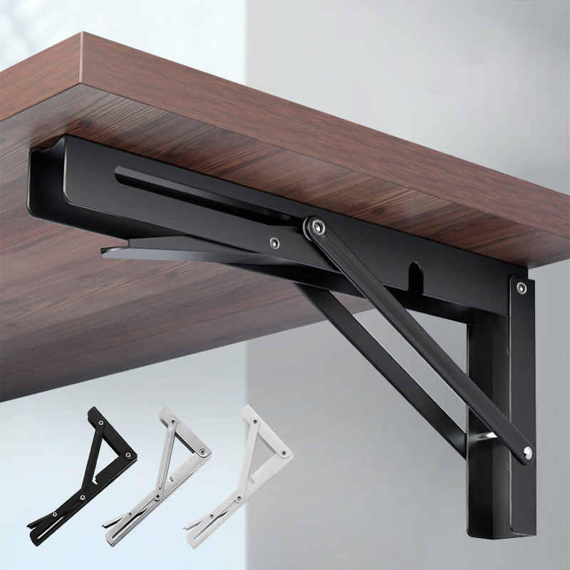 Thick Stainless Steel Folding Bracket L-Shaped Movable Triangle Bracket ...
