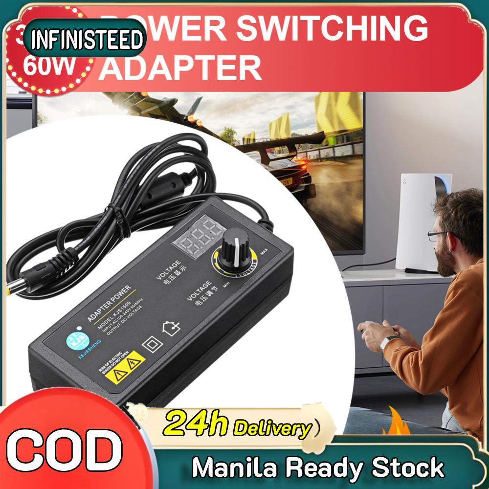 3-36V 60W Power Adapter with LED LCD Digital Display Screen Power ...