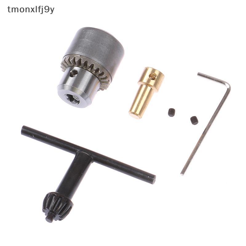 FY 1 Set Mini Drill Chuck Micro 0.3-4mm Taper Mounted Drill Chuck and ...