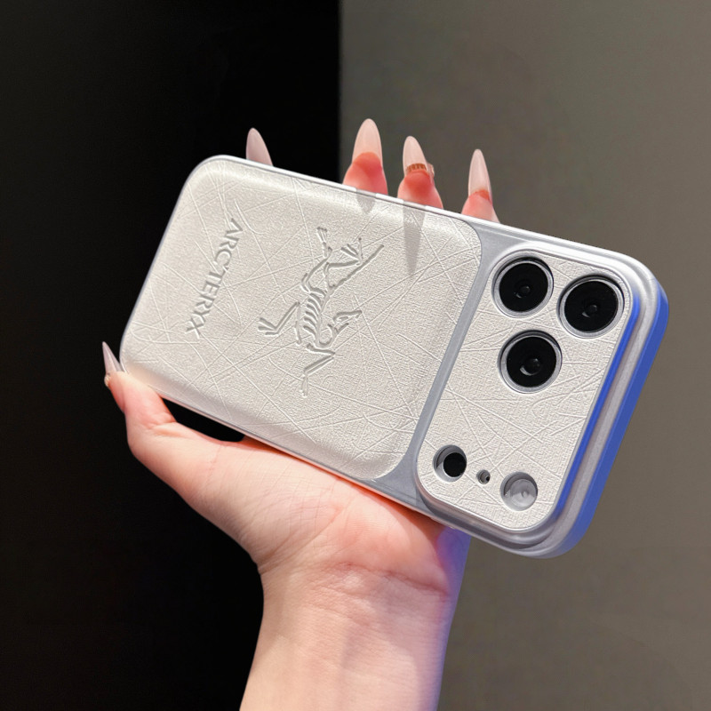 Large Window ] New Casing Arc'teryx Air Cushion with Steel Wire Texture Air  cushion leather case for iPhone 17 16 15 14 pro max phone cases shockproof  Male and female | Shopee Philippines