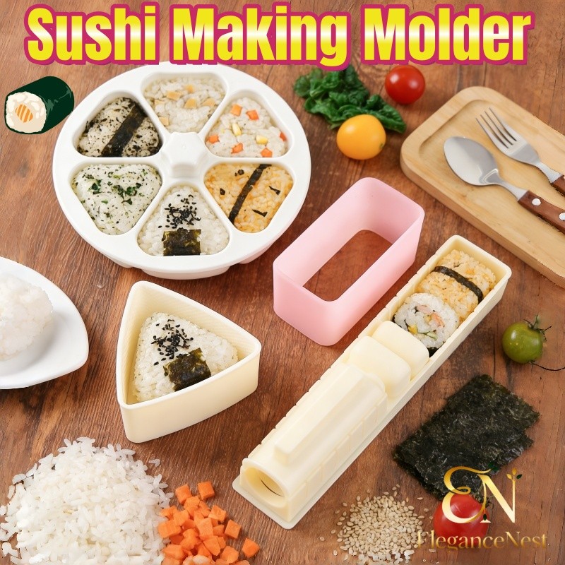Sushi Making Molder Kitchen Tool DIY Japanese Sushi-making Auxiliary ...