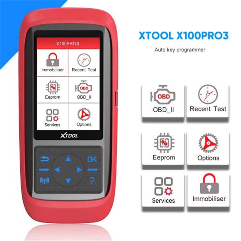 Brand new Update Version of Xtool X100 Pro2 XTOOL X100 Pro3 OBD2 Car ...