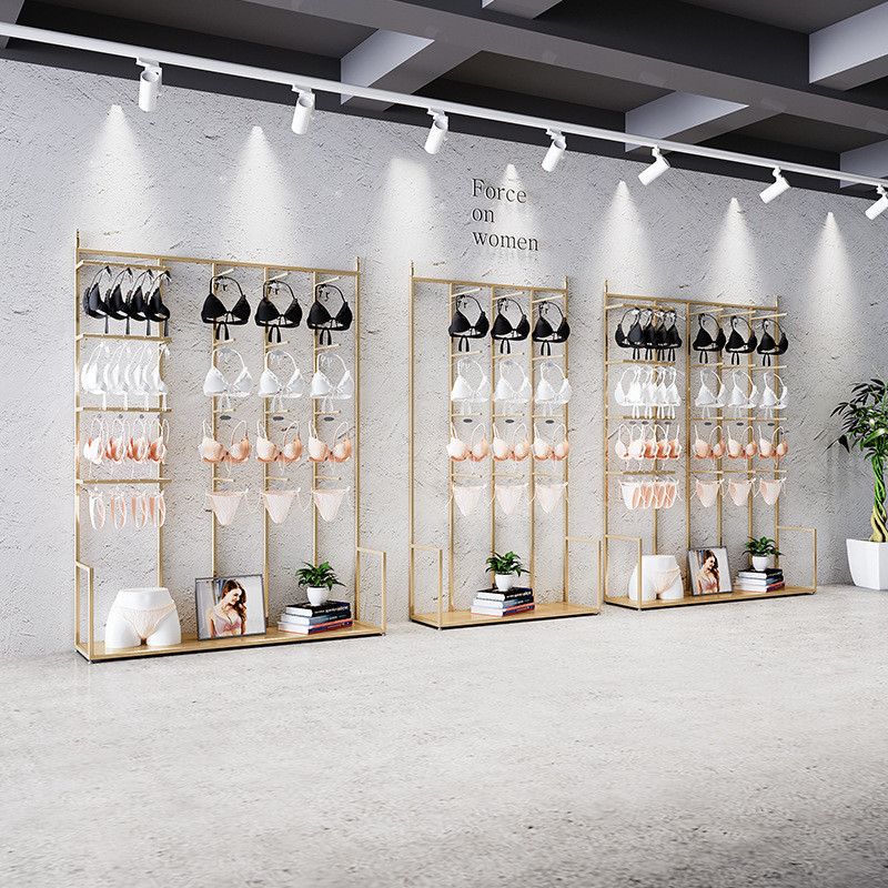 Underwear Store Display Rack Floor-standing Bra Rack Underwear ...