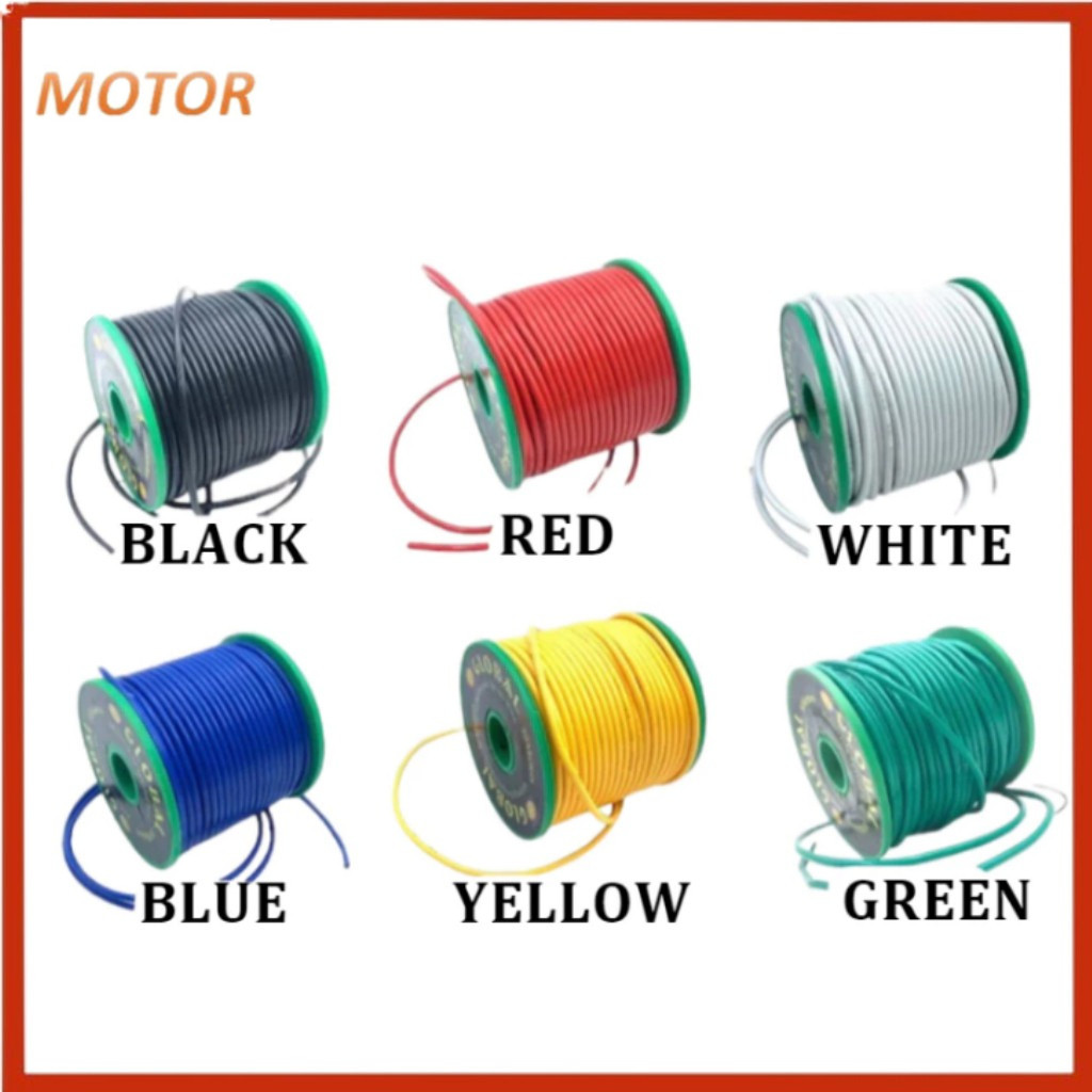 1roll Car automotive motorcycle wire with 30 meters roll size18 ...