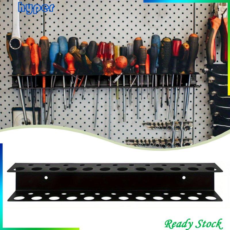 [Hyper] Screwdriver Organizer Tool Storage Rack Wall Mounted Metal ...