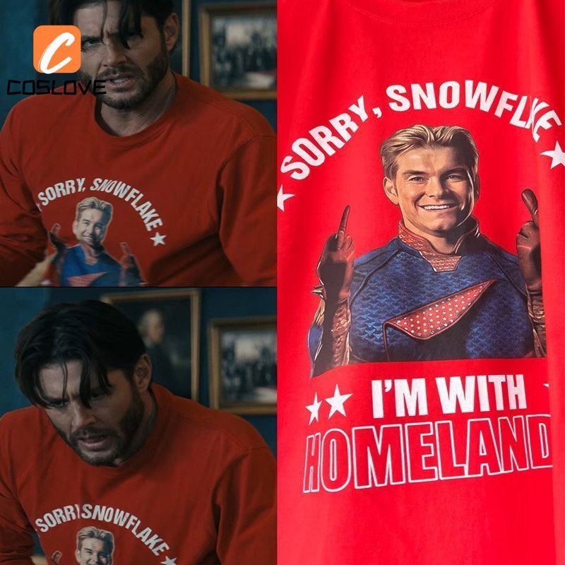 THE BOYS Soldier Boy Fan Made Same Style T-shirt Homelander Pattern ...