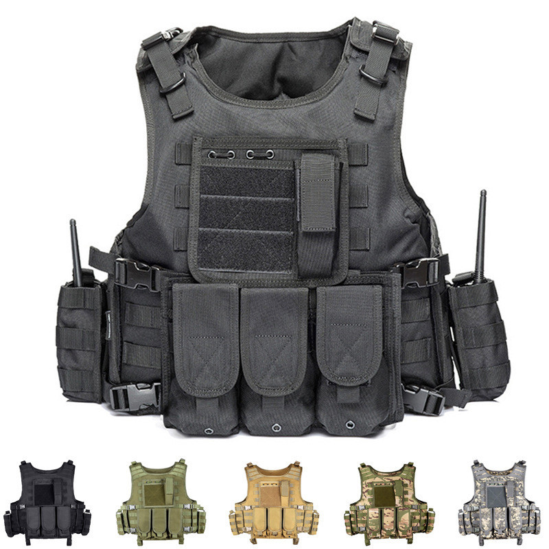 Multifunctional Outdoor Amphibious Tactical Vest Camouflage Field ...