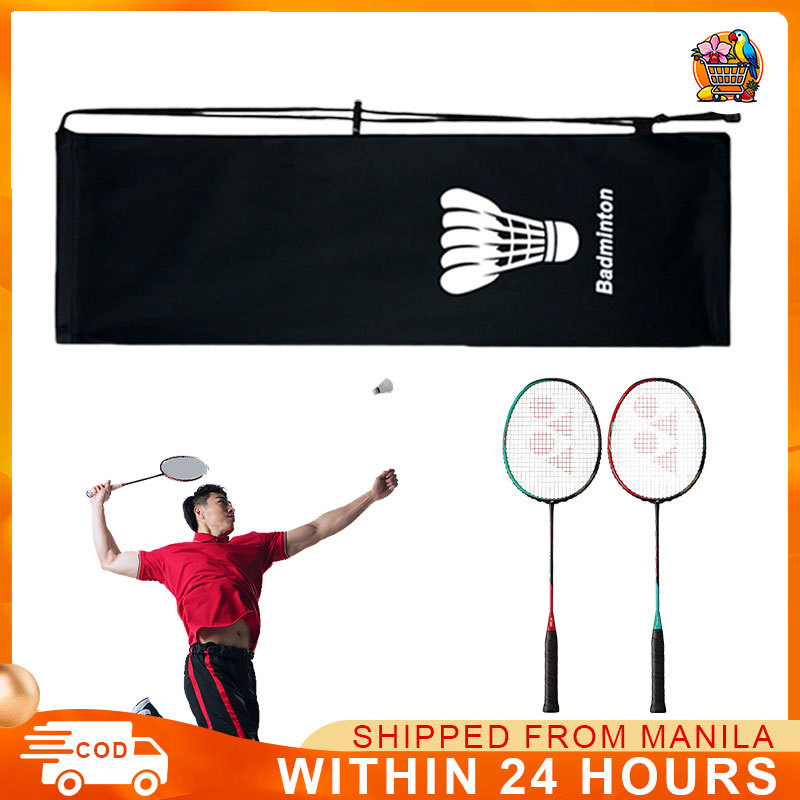 Plush Cloth Badminton Racket Bag Single Shoulder Portable Badminton ...
