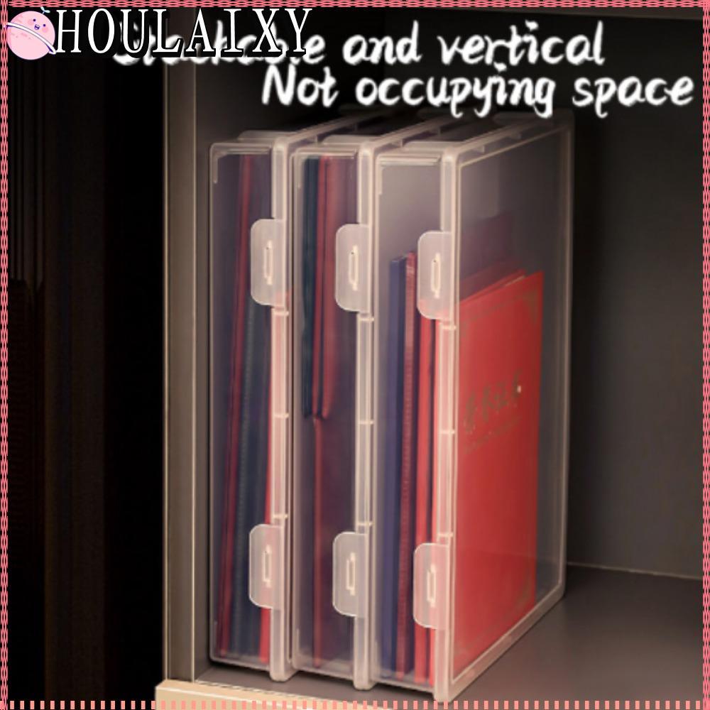 HOULAIXY Document Organizer, Plastic Certificate File Container, Square ...