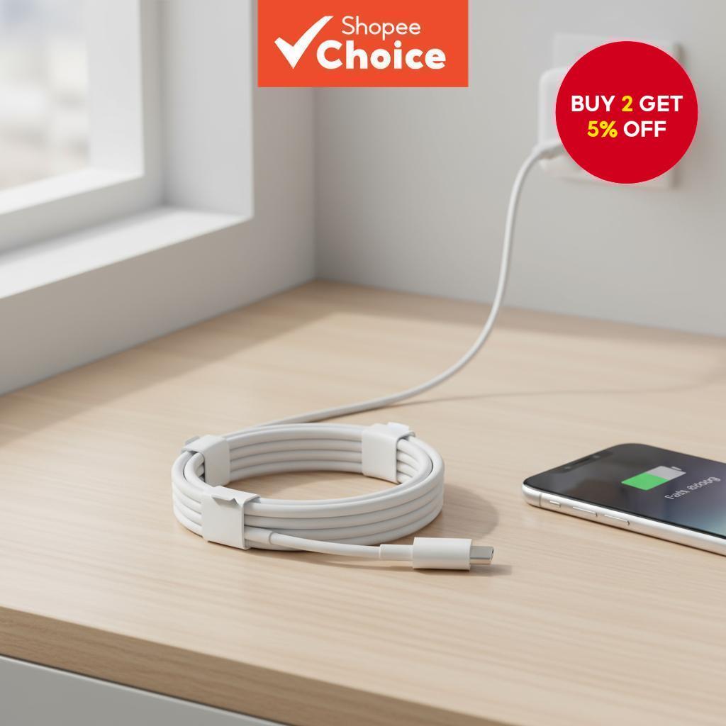 PD 20W USB-C to iOS Fast Charging Cable for iPhone 14 13 12 11 Pro Max ...