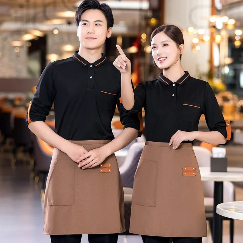 Restaurant Waiter Uniform Woman Cafe Waitress Uniform Woman Coffee Shop ...
