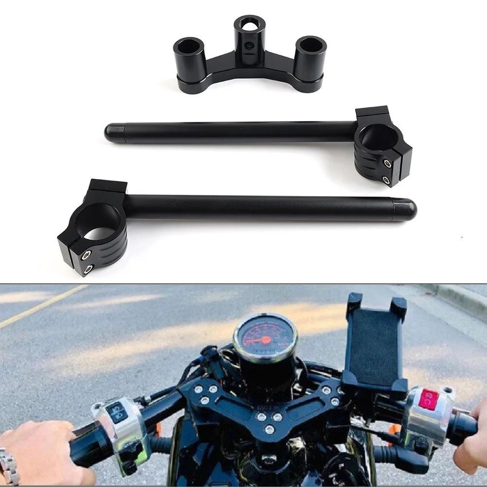 Black Motorcycle Scooter Handle Bars For Honda Ruckus Zoomer NPS 50 ...