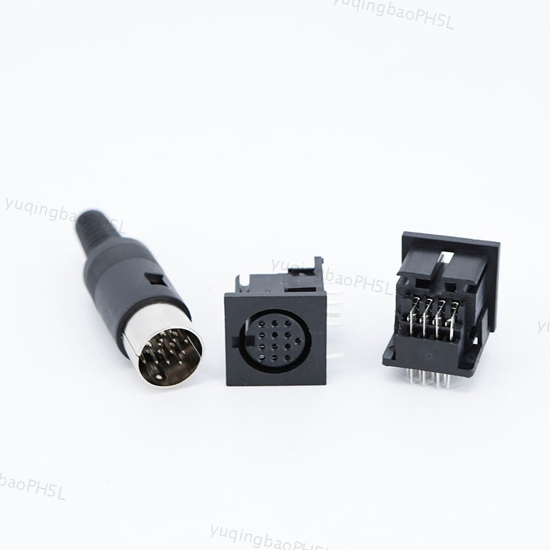 Ds-13-04 square DIN S large terminal generous 13 core pin power ...