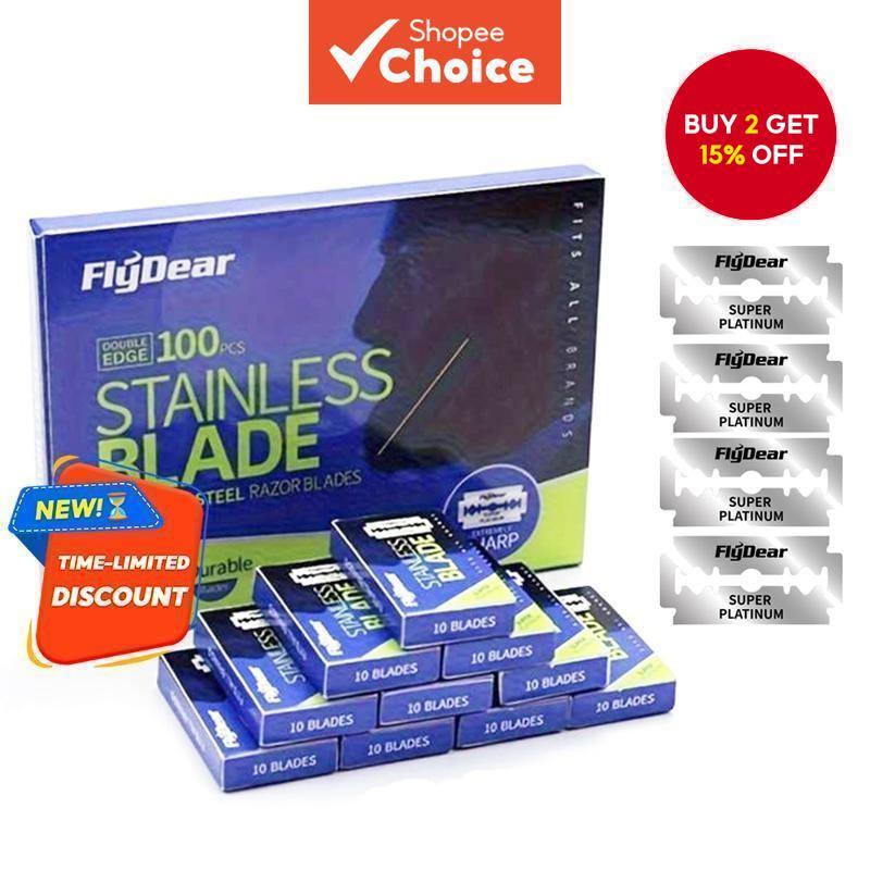 Double-sided Razor Blades in 10/20/40/100 Packs for Men’s Shaving ...