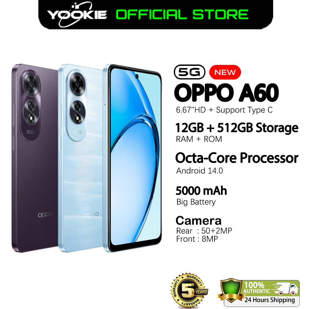 Gaming phone Original A60 5G Smartphone 12GB+512GB cellphone Android ...