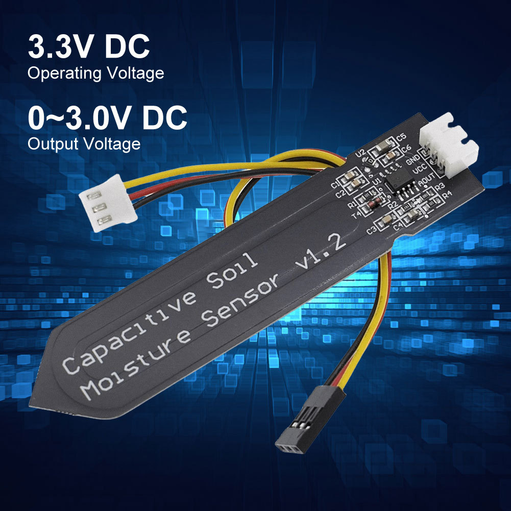 Soil Humidity Moisture Sensor Module Corrosion Resistant Capacitive ...