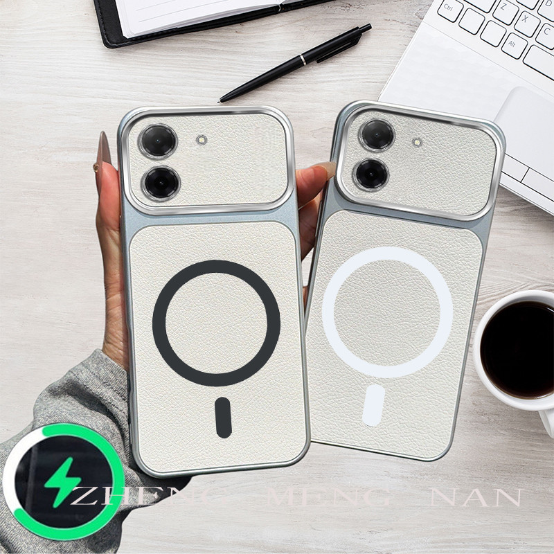 Suitable for Redmi A5 POCO C71 the new leather patterned color magnetic ...