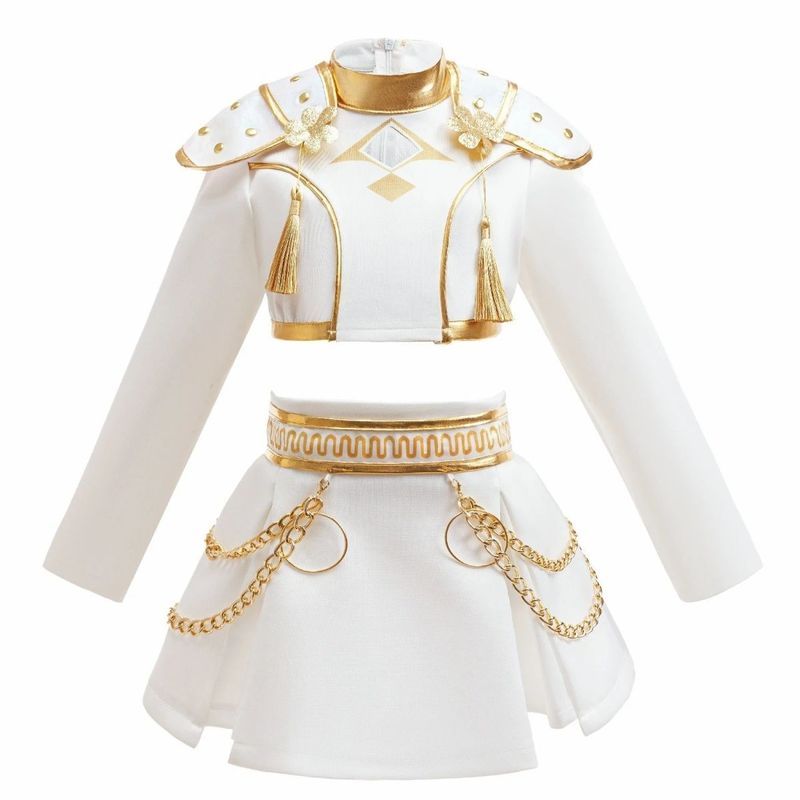 【Fast shipping】Anime kpop demon hunters zoey rumi mira cosplay costume ...