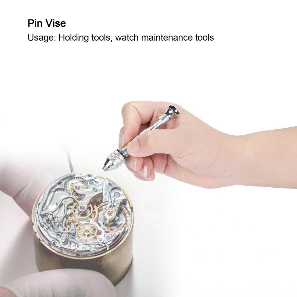 1qipin.th Adjustable 6978 Pin Vise Hand Drill Watch Repairing Vises ...