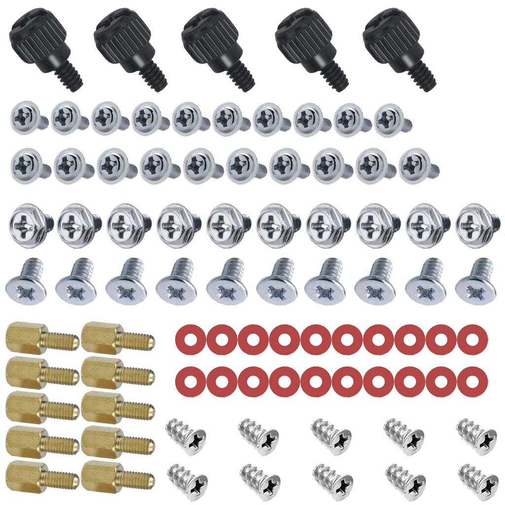 PC Computer Screws Standoffs Set Kit, for Hard Drive Computer Case ...