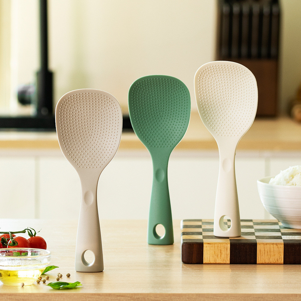 Vertical Silicone Rice Spoon Using High Temperature Resistant One-Piece ...