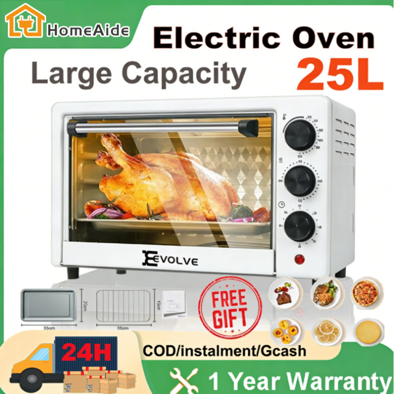 EVOLVE 25L Electric Oven Kitchen Oven Household Oven Baking Bread ...