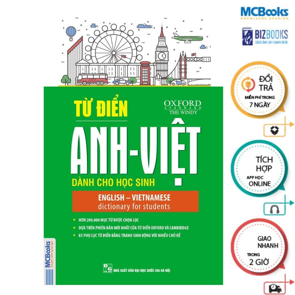 Book - English - Vietnamese Dictionary for Students - MCBooks | Shopee ...