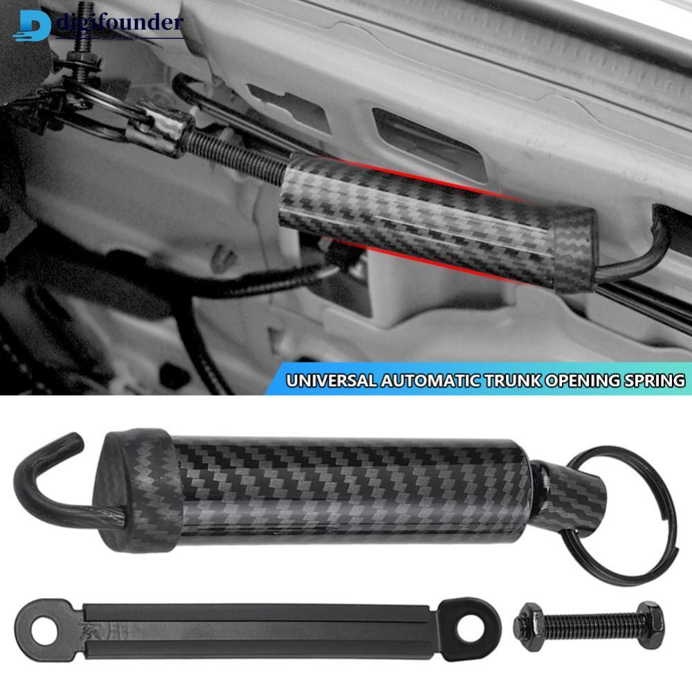 DIGIFOUNDER Carbon Fiber Car Trunk Opening Spring Adjustable Length Car ...