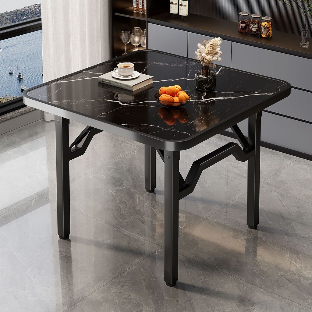 Foldable Table for Home Use, Portable Dining Table for Small Apartments ...