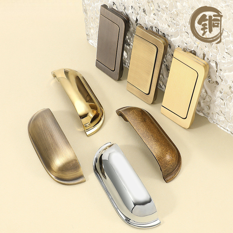 Furniture Handle Modern Simple Drawer Bookcase Handle Wardrobe ...