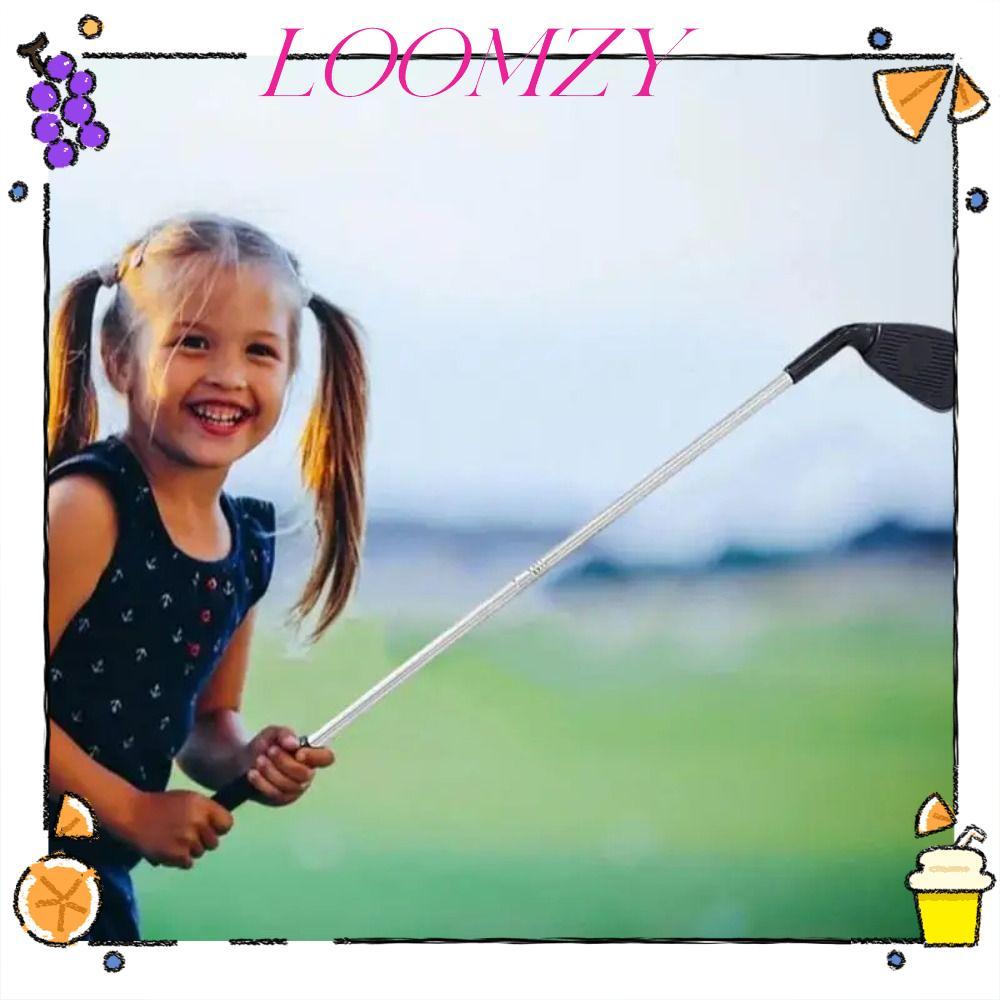 LOOMZY Golf Long Putter, Silver Black Plastic Metal Golf Club ...