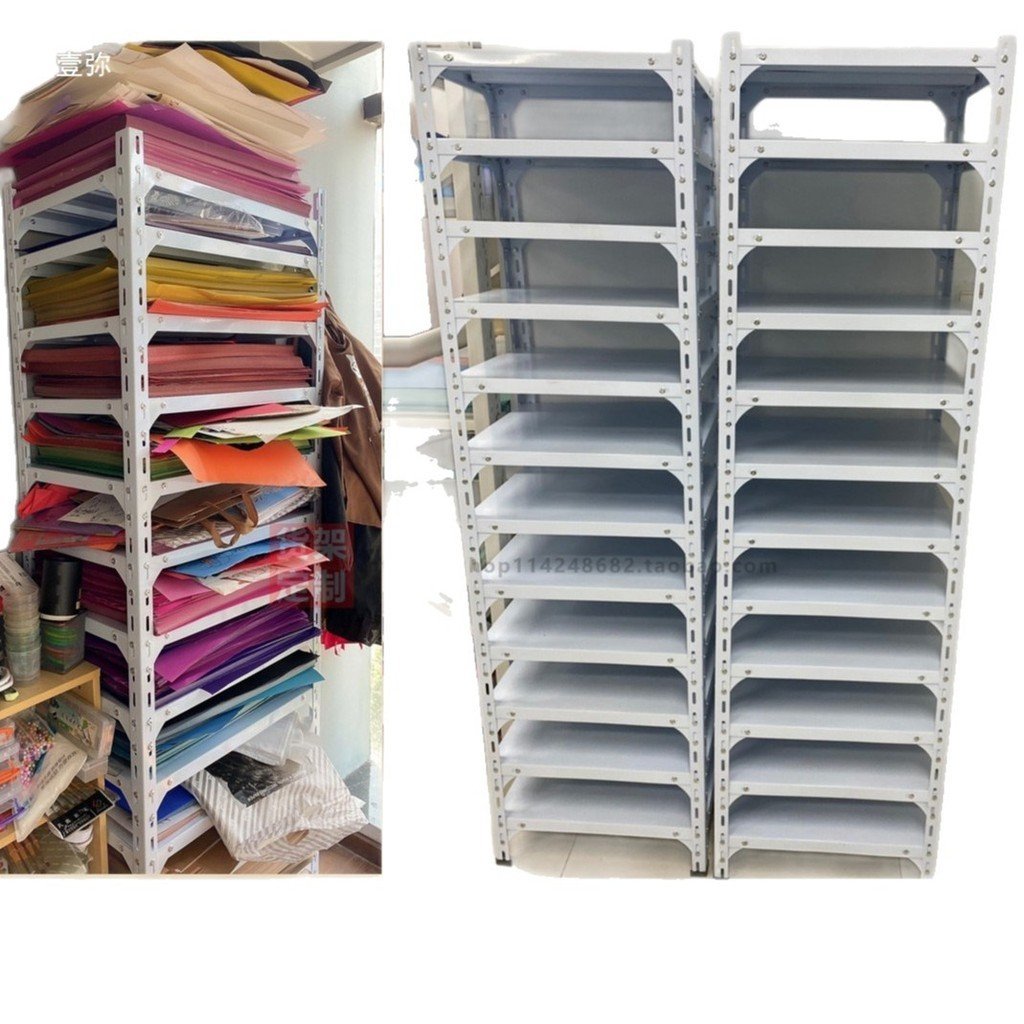 Flower Shop Packaging Paper Storage Rack Multi-layer Art Room4K ...