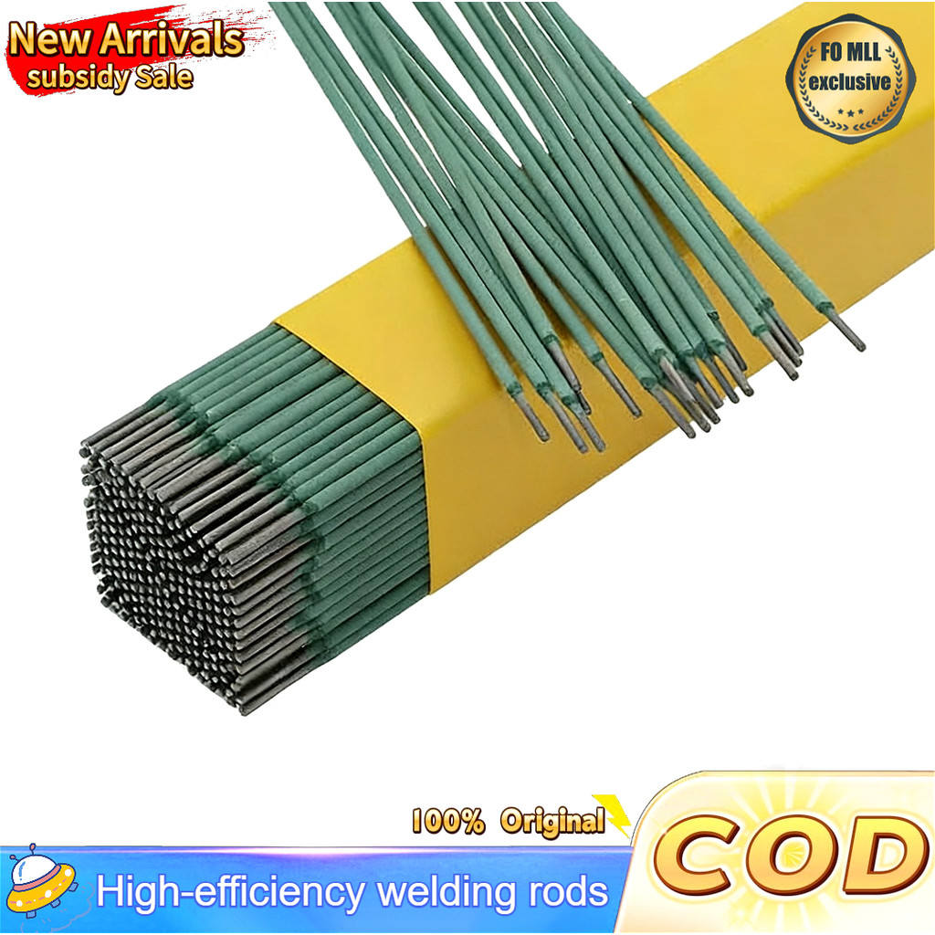 FO Mall 30pcs Green Skin Carbon Steel Welding Rods for Strong and ...