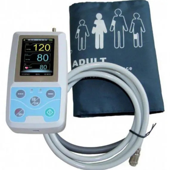 ABPM50 HOLTER 24 Hour BP Monitor ABPM Ambulatory Blood Pressure Monitor ...