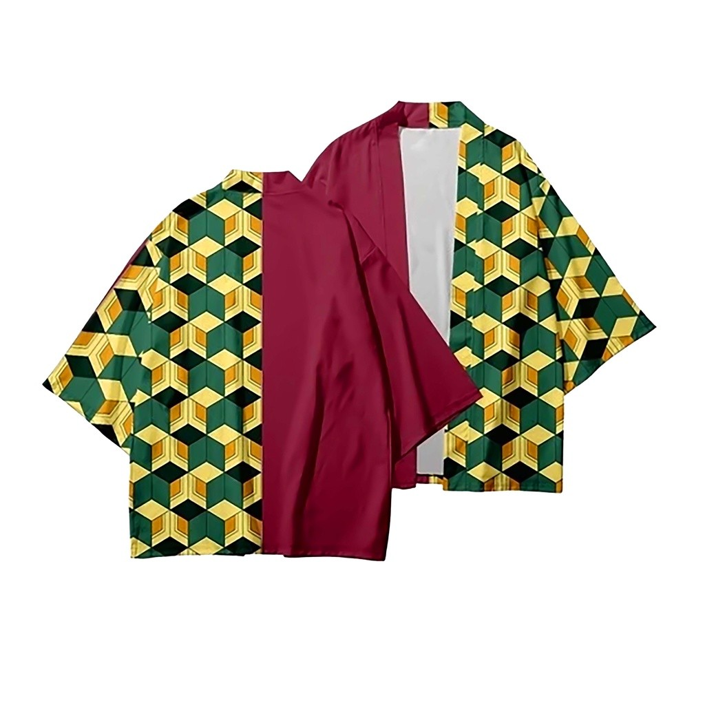 HAORI KIMONO ANIME DEMON SLAYER GIYU TAMYOKA COSPLAY | Shopee Philippines