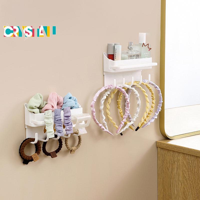 Crystal- NEW Hair Loop Head Rope Storage Rack, Non Punching ...