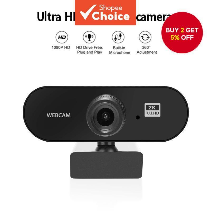 360 Degree Adjustment Ultra HD Comput er Came ra Plug And Play High ...
