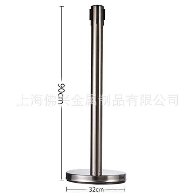 Queue Barrier Fence Retractable Stainless Steel Railing Seat Guardrail ...
