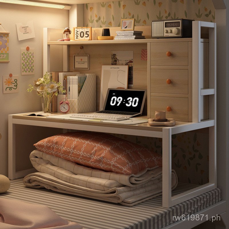 College Student Bedside Table Magic Study Desk Bed Computer Desk ...